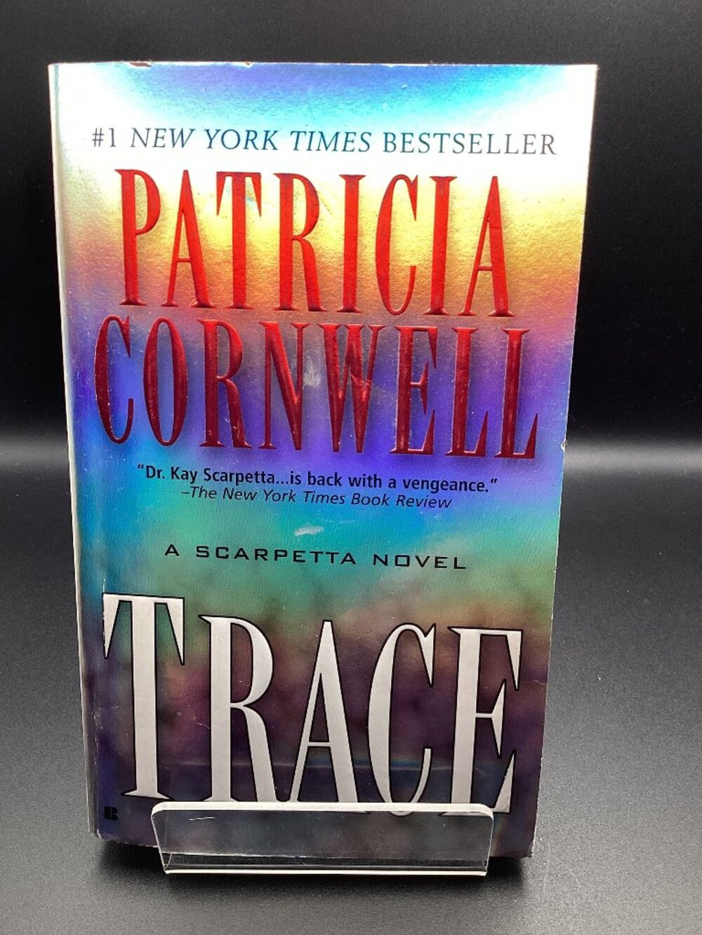 Trace Kay Scarpetta Novel Paper cover Patricia Cornwell Excellent Used Book Myst